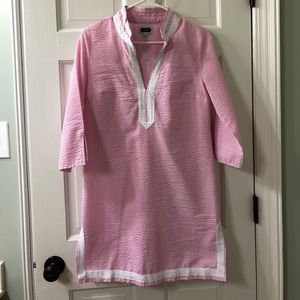 Mud Pie Seersucker Tunic Size S